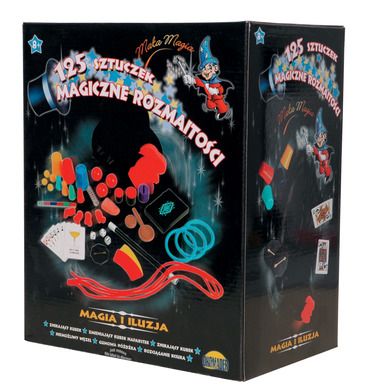 Dromader, zabawka kreatywna, Magiczne rozmaitości z DVD, 125 sztuczek