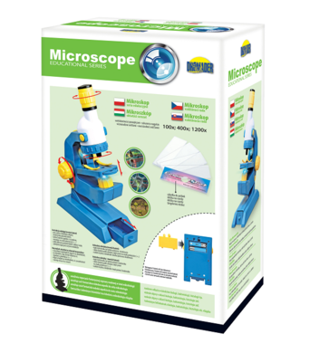 Dromader, zabawka naukowa, Mikroskop C2123