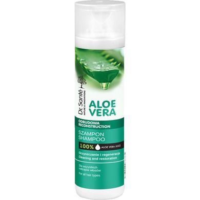 Dr.Sante, Aloe Vera, szampon do włosów, oczyszczająco-regenerujący, 250 ml