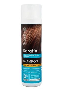 Dr.Sante, Keratin Hair, szampon odbudowujący do włosów łamliwych i matowych, 250 ml