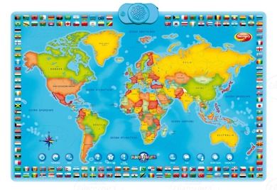 Dumel Discovery, Interaktywna mapa świata, zabawka edukacyjna