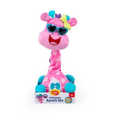 Dumel, Tańcząca żyrafa Ola, zabawka interaktywna, różowa