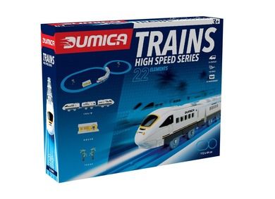 Dumica, High Speed Basic Train Set, kolejka i zestaw torów