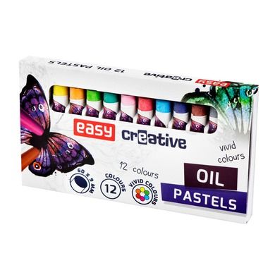 Easy, pastele olejne, 12 kolorów