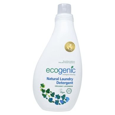 Ecogenic, płyn do prania ubrań i tkanin, lawenda, 1000 ml
