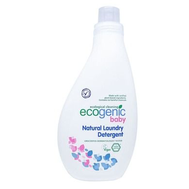 Ecogenic, płyn do prania ubranek dziecięcych, bezzapachowy, 1000 ml