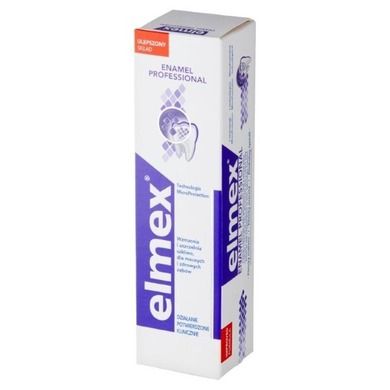 Elmex, Enamel Professional, pasta do zębów chroniąca szkliwo, 75 ml