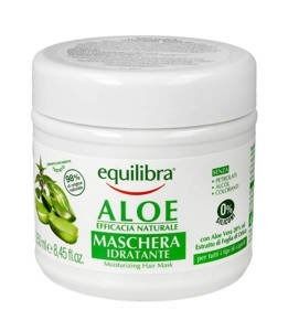 Equilibra, maska aloesowa do włosów, 250 ml