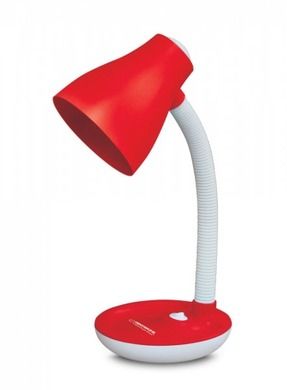 Esperanza, lampka biurkowa, E27, Atria, czerwona