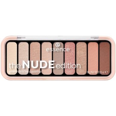 Essence, The Nude Edition Eyeshadow Palette, paleta cieni do powiek, 10 Pretty in Nude, 10g