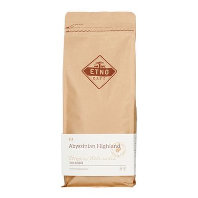 Etno Cafe, Abyssinian Highland, kawa ziarnista, 1 kg