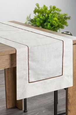 Eurofirany, obrus, Natu, 40-180 cm, naturalny