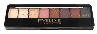 Eveline, Eyeshadow Professional Palette, zestaw cieni do powiek 02 Twilight, 9.6g