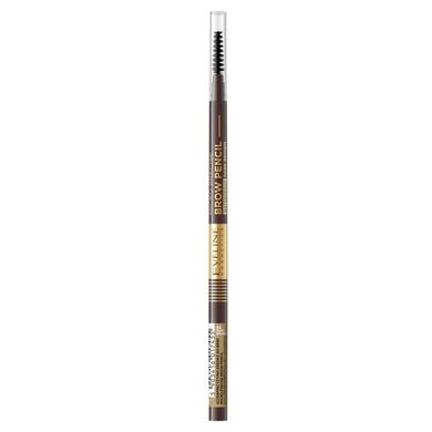 Eveline, Micro Precise Brow Pencil, kredka do brwi wodoodporna, nr 03 dark brown