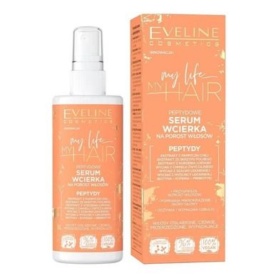 Eveline, My Life My Hair, peptydowe serum-wcierka na porost do włosów cienkich, osłabionych i wypadających, 150 ml