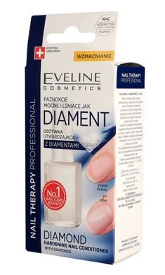 Eveline, Nail Therapy, lakier odżywka utwardzająca do paznokci, Diament
