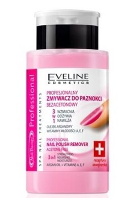 Eveline, Nail Therapy, Professional, zmywacz do paznokci 3w1, bezacetonowy, 190 ml