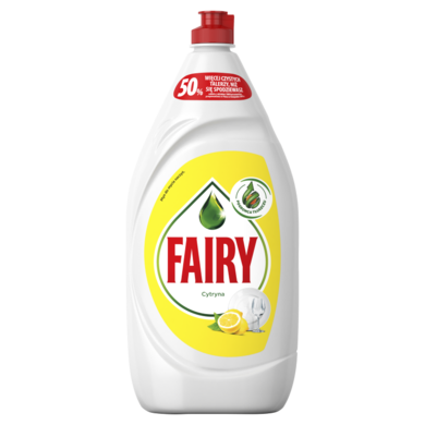 Fairy, Cytryna, płyn do mycia naczyń, 1,35 l