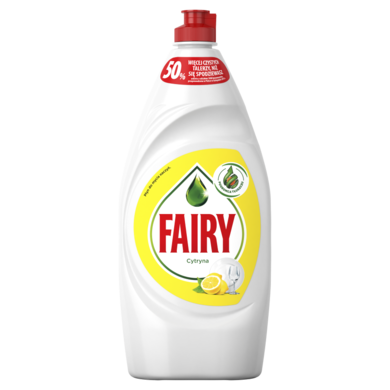 Fairy, Cytryna, płyn do mycia naczyń, 900 ml