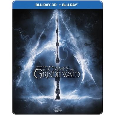 Fantastyczne Zwierzęta: Zbrodnie Grindelwalda. Steelbook. Blu-Ray 3D + Blu-Ray