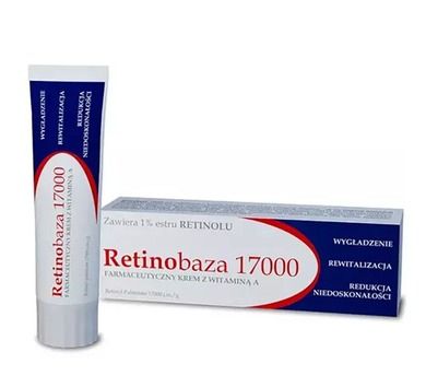 Farmapol, Retinobaza 17000, krem farmaceutyczny z witaminą A, 30g