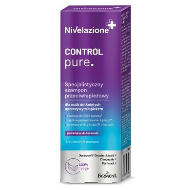 Farmona, Nivelazione Control Pure, specjalistyczny, szampon przeciwłupieżowy, 100 ml