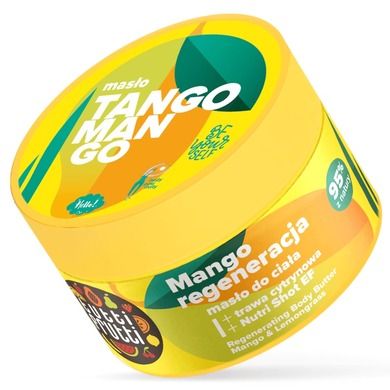 Farmona, Tutti Frutti, regenerujące masło do ciała, Mango i Trawa Cytrynowa + Nutri Shot EF, 200 ml
