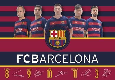 FC Barcelona, Podkładka na biurko