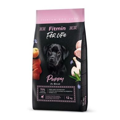 Fitmin, Dog For Life, Puppy, karma sucha dla psa, 12 kg