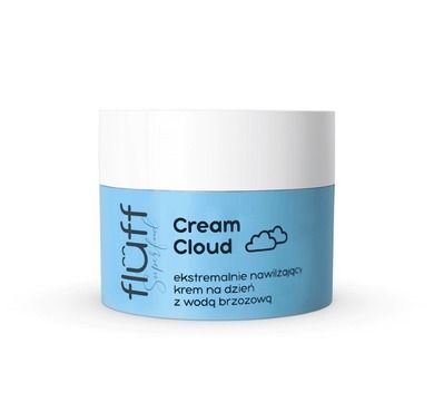 Fluff, Cream Cloud, krem chmurka nawilżająca, Aqua Bomb, 50 ml