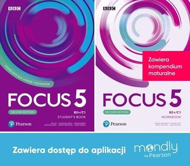 Focus 5 2ed SB + WB + dostęp Mondly