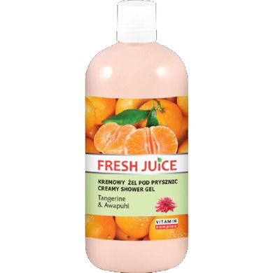 Fresh Juice, kremowy żel pod prysznic, mandarynka i dziki imbir, 500 ml