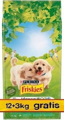 Friskies, Junior, karma sucha dla psa, 15kg