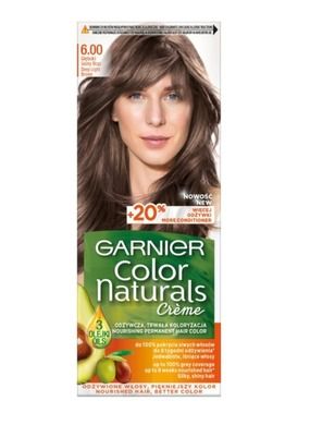 Garnier, Color Naturals Creme, krem koloryzujący do włosów 6.00 Głęboki Ciemny Blond