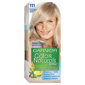 Garnier, Color Naturals, farba do włosów, 111 jasny popielaty blond