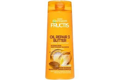 Garnier Fructis Oil Repair 3, szampon wzmacniający do włosów bardzo suchych i zniszczonych, 400 ml