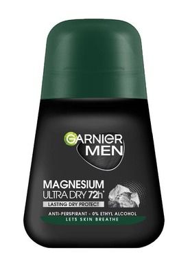 Garnier, Men, dezodorant roll-on, Magnesium Ultra Dry, 72h, lasting dry Protect, 50 ml