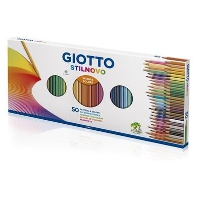 Giotto Stilnovo, kredki, 50 kolorów