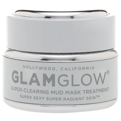 GlamGlow, Super Mud Clearing Treatment, oczyszczająca maseczka do twarzy, 50 g