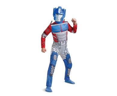 GoDan, Transformers, Optimus, strój dla dzieci, rozmiar M, 7-8 lat