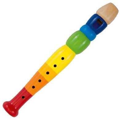 Goki, kolorowy flet, zabawka muzyczna