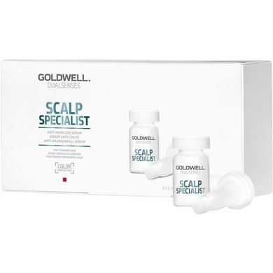 Goldwell, Dualsenses, Scalp Specialist Anti-Hair Loss Serum, serum w ampułkach do włosów cienkich ze skłonnością do wypadania, 8-6 ml