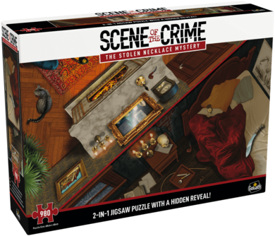 Goliath, Scene of the Crime: Stolen necklace mystery, puzzle z grą kryminalną