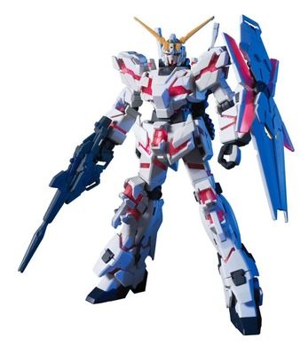 Gundam, RX-0 Unicorn Gundam Destroy Mode, figurka do złożenia, High Grade, 1:144