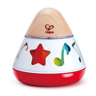 Hape, obrotowe muzyczne pudełko, zabawka niemowlęca