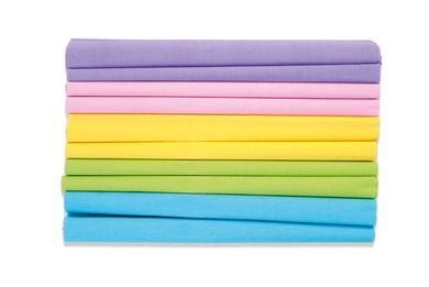 Happy Color, bibuła marszczona, mix Pastel, 5 kolorów, 25-200 cm, 10 rolek
