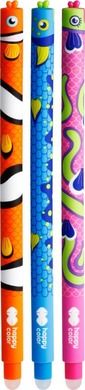 Happy Color, długopis wymazywalny, rybki, niebieski, 0.5 mm