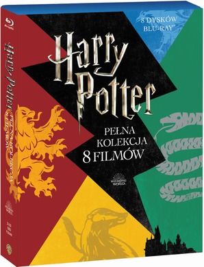 Harry Potter. Pełna kolekcja 8 filmów. 8Blu-Ray