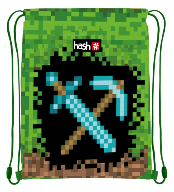 Hash, worek sportowy, Pixel