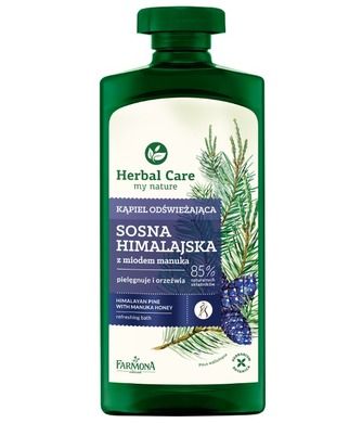 Herbal Care, kąpiel odświeżająca, Sosna Himalajska, 500 ml